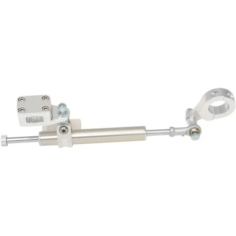 11 WAY STEERING STABILIZER SILVER