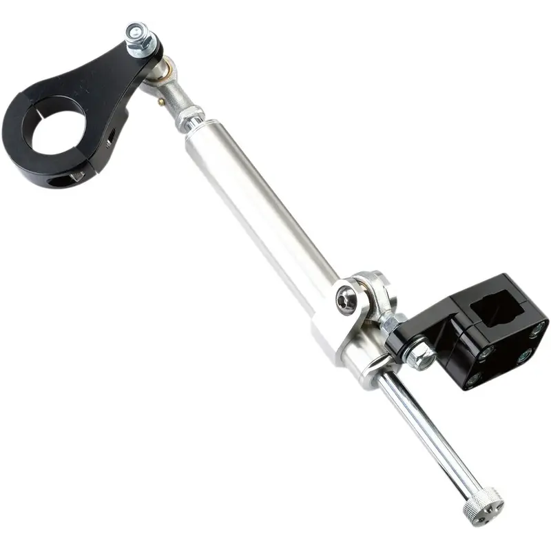 7 WAY STEERING STABILIZER BLACK