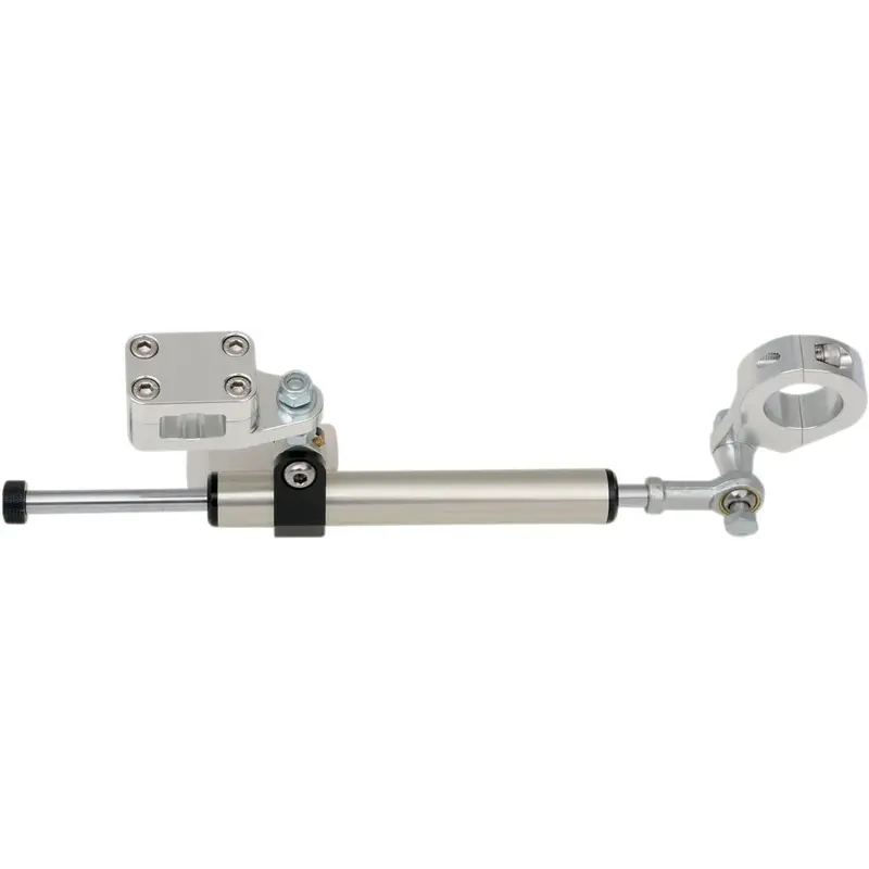 7 WAY STEERING STABILIZER SILVER
