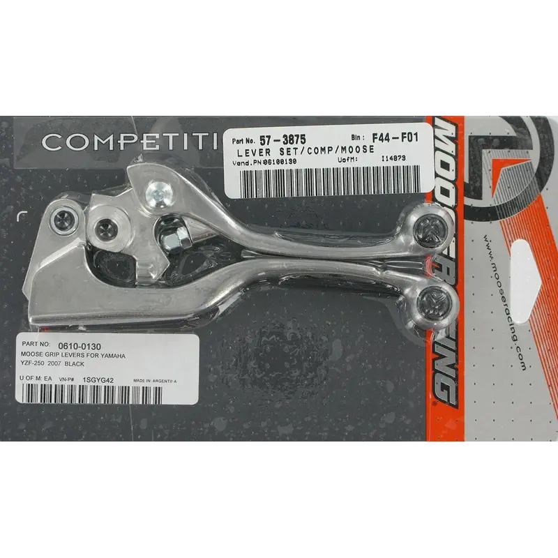 COMPETITION LEVERS SET BLACK