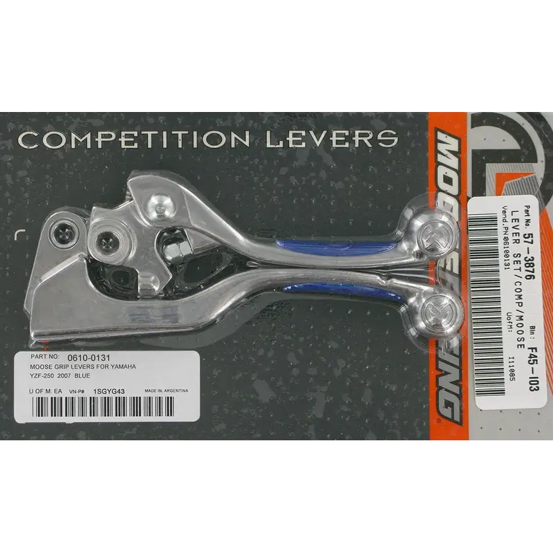 COMPETITION LEVERS SET BLUE