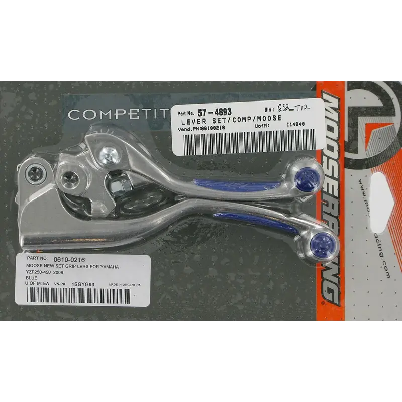 COMPETITION LEVERS SET BLUE