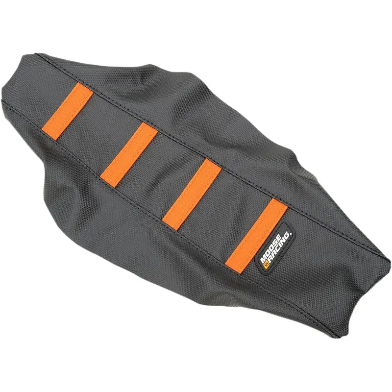SEAT COVER RIBBED RUBBERIZED ORANGE