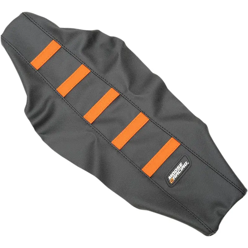 SEAT COVER RIBBED RUBBERIZED ORANGE