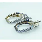 Repose-pieds SCAR anti-boue titane Kawasaki KXF