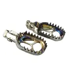 Repose-pieds SCAR Titane Husqvarna TC/TE/FC/FE 125 et +