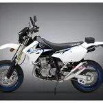 Ligne complète YOSHIMURA RS-4 inox silencieux alu/casquette carbone Suzuki DR-Z400S/SM