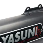 Ligne complète YASUNI Scooter 4 Black Edition inox noir/casquette carbone Honda SH 300