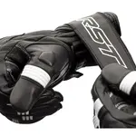 Gants RST Pilot CE cuir noir/blanc taille S 