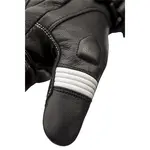 Gants RST Pilot CE cuir noir/blanc taille S 