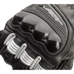 Gants RST Pilot CE cuir noir/blanc taille S 