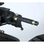 Embouts de guidon R&amp;G RACING noir Yamaha