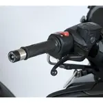 Embouts de guidon R&amp;G RACING noir Yamaha