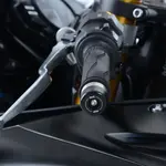 Embouts de guidon R&amp;G RACING noir Honda VFR800 X Crossrunner