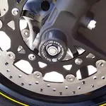 Protection de fourche R&amp;G RACING noir Yamaha YZF-R1/R6 / T-Max 530