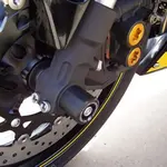 Protection de fourche R&amp;G RACING noir Yamaha YZF-R1/R6 / T-Max 530