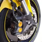 Protection de fourche R&amp;G RACING noir Yamaha YZF-R1/R6 / T-Max 530