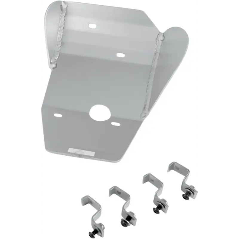 Sabot de protection en aluminium gris pour honda CR 125 R