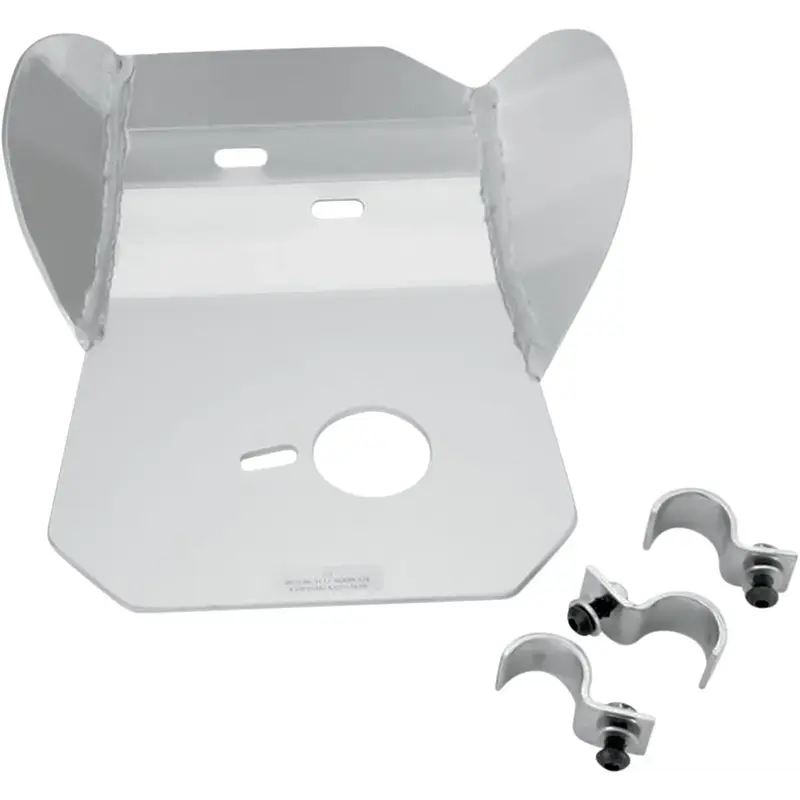 Sabot de protection en aluminium gris pour kawasaki KX 250