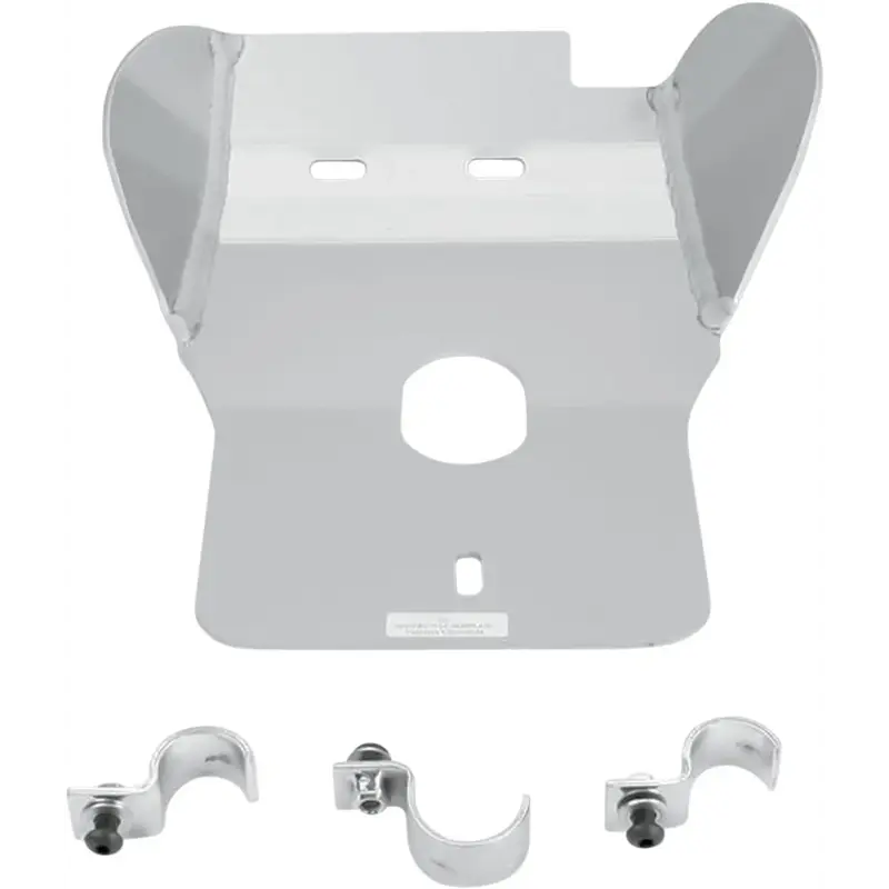 Sabot de protection en aluminium gris pour yamaha 250 YZ