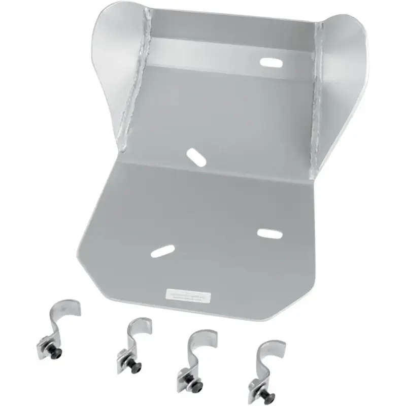 Sabot de protection en aluminium gris pour honda XR 400 R