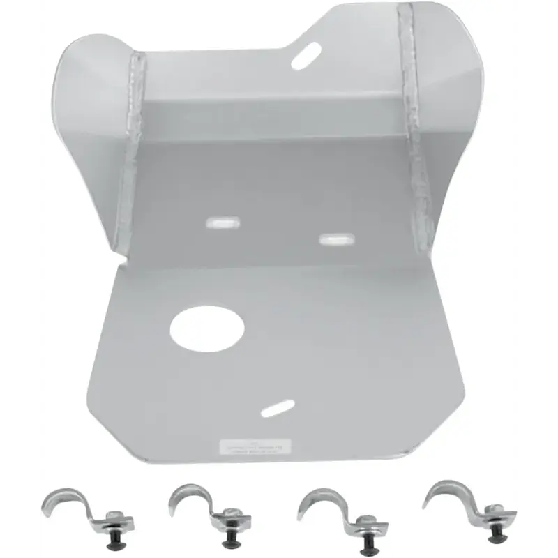 Sabot de protection en aluminium gris pour honda XR 250 R