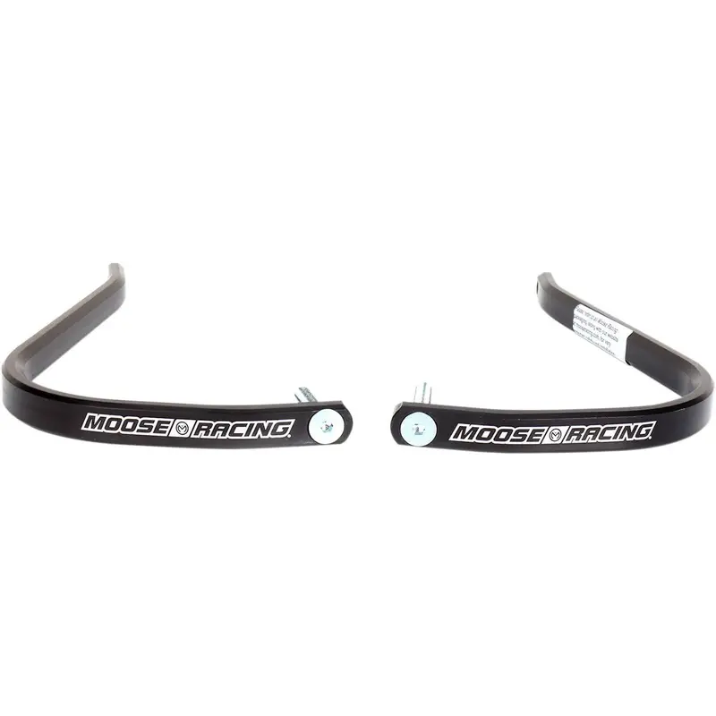 Protège-mains en aluminium noir