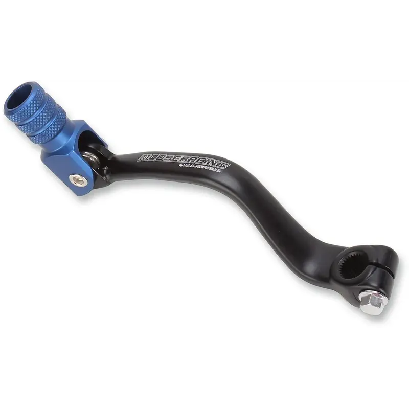 Sélecteur de vitesse forgé pliable bleu pour moto yamaha
