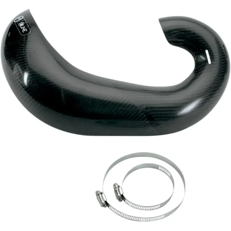 Protection de pot d'échappement en fibre de carbone pour moto 250/300 ktm,husaberg,husqvarna