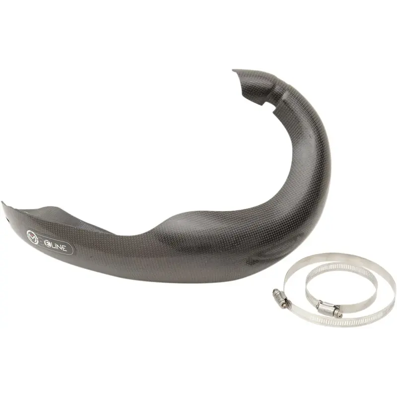 Protection de pot d'échappement en fibre de carbone pour moto ktm,husqvarna