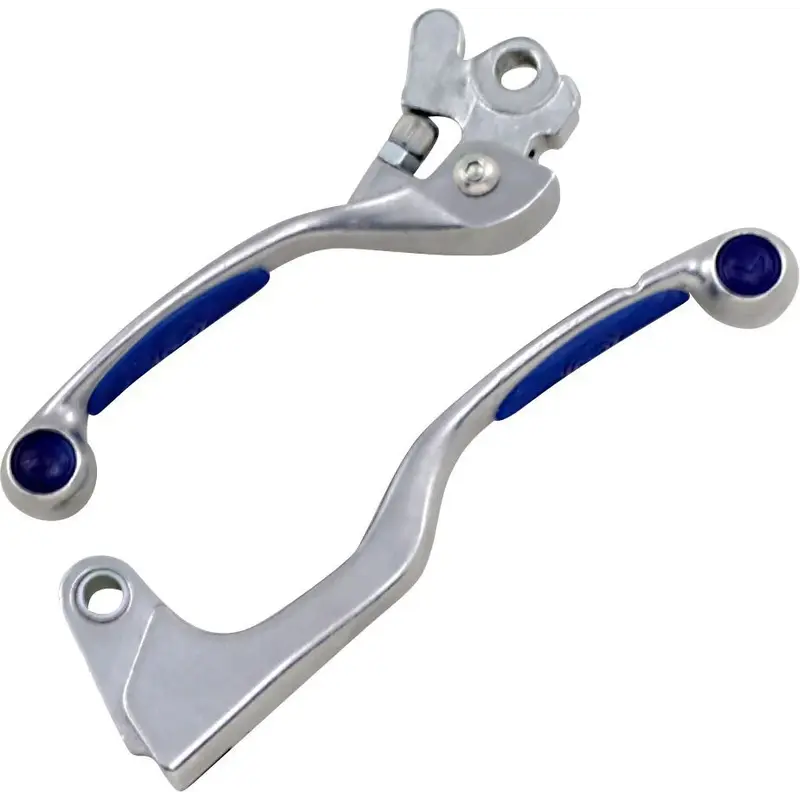 Leviers de competition frein/embrayage bleu pour yamaha YZ,WR