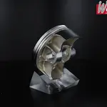 Piston forgé WÖSSNER Ø 76,97 mm KAWASAKI KX 250 F