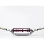 Guidon Ø28,6mm avec barre RENTHAL Twinwall Ricky Carmichael High titane/mousse noire