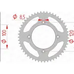 Couronne AFAM 60 dents acier standard pas 420 type 38101