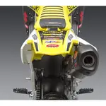 Ligne complète YOSHIMURA RS-12 Signature Series inox/silencieux alu/casquette carbone Suzuki RM-Z450