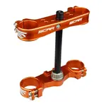 Té de fourche SCAR ACS orange offset 14-16mm KTM Husqvarna