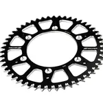 Couronne SCAR 49 dents alu ultra-light anti-boue pas 520 type SRS430 noir