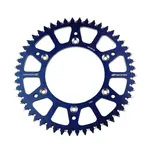 Couronne SCAR 48 dents alu ultra-light anti-boue pas 520 type SRS530 bleu