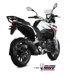 Silencieux MIVV Oval carbone/casquette carbone Benelli TRK 251