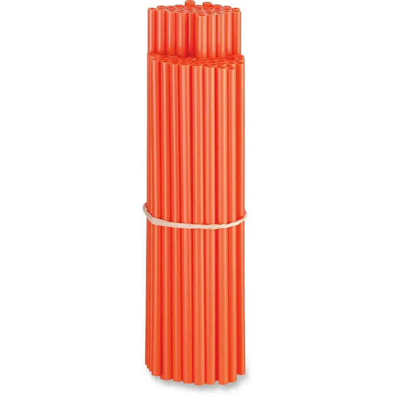 Lot de 80 couvre rayon orange