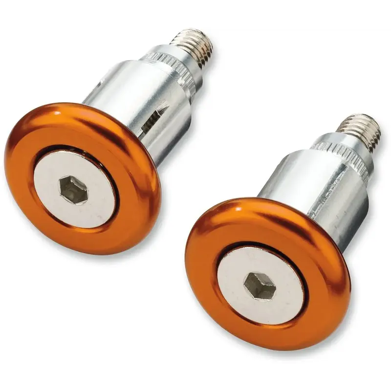 Embouts de guidon orange