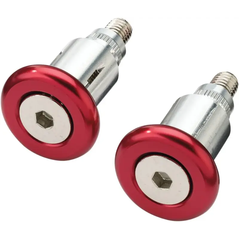 Embouts de guidon rouge