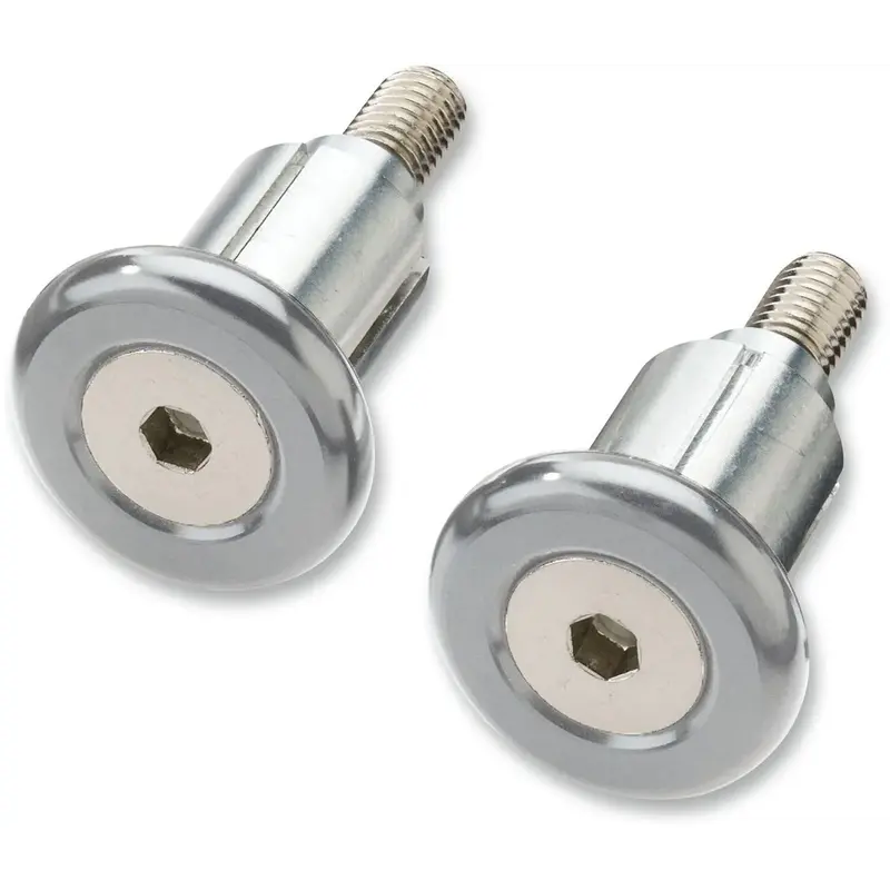 Embouts de guidon gris