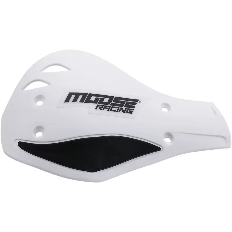 Protège-mains blanc noir contour deflector 