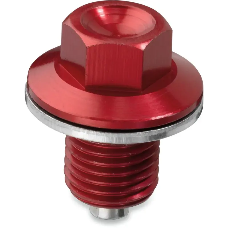 MAGNETIC DRAIN PLUG ZIP-TY RED YAMAHA