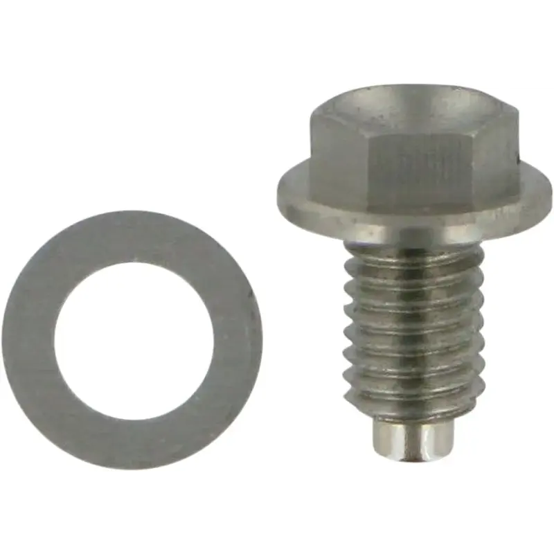 MAGNETIC DRAIN PLUG ZIP-TY SILVER SUZUKI/YAMAHA