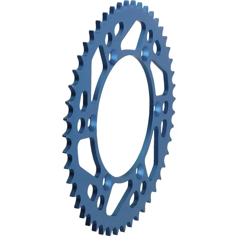REAR SPROCKET / 46 TEETH / 520 PITCH / BLUE / ALUMINUM