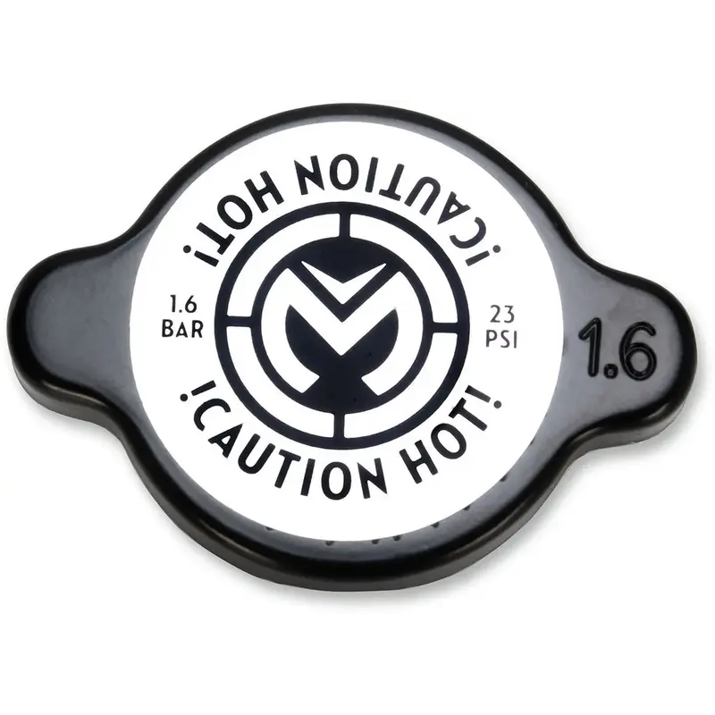 HIGH PRESSURE RADIATOR CAP 1.6 BAR BLACK