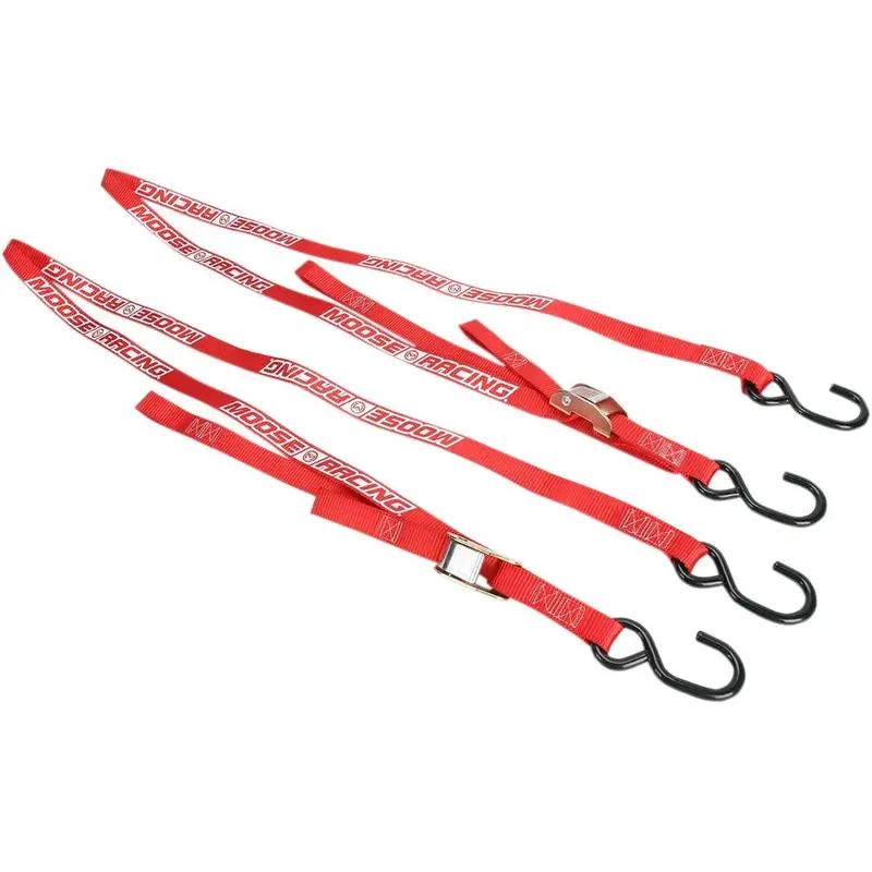 HEAVY-DUTY SOFT STRAP EXTENSION TIE-DOWN 7' RED