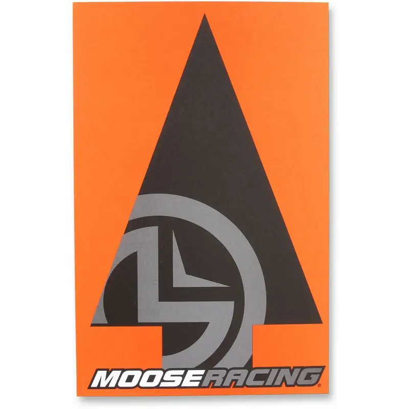 COURSE ARROW BLACK-ON-ORANGE